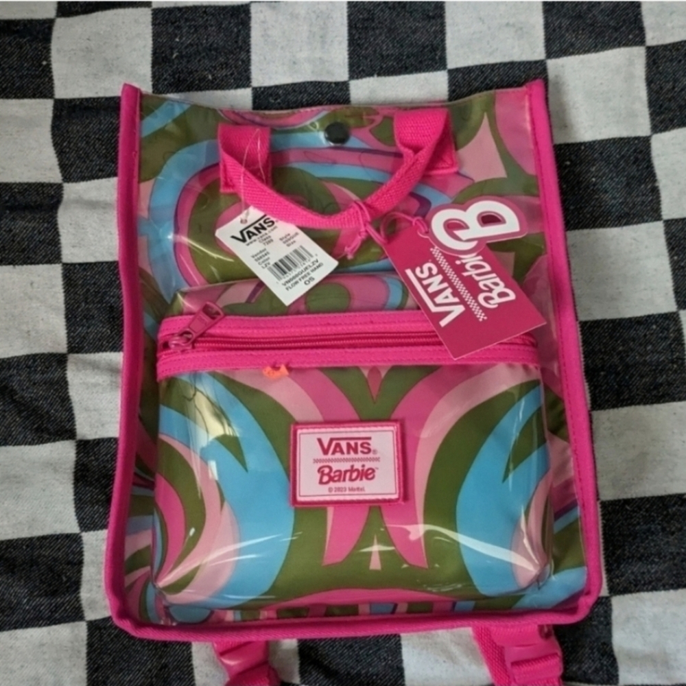 Barbie Mattel Backpack Womens Limited Edition NWT Pink Green 102025 - Picture 6 of 12